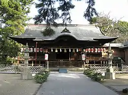 売布神社拝殿