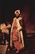 Yirmisekizzade Mehmed Said Pasha、トルコの大使、(1742)、ルーヴル・アブダビ