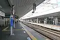 京王線1・2番線ホーム（2023年4月）