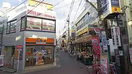 明大前商店街（2018年2月）
