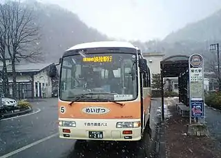 千曲市循環バス いすゞ・ジャーニーJ
