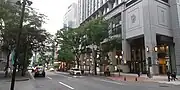 明治通り(博多座付近)