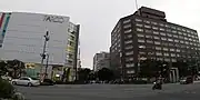 明治通り(天神交差点付近)