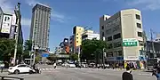 明治通り(脇山口交差点付近)