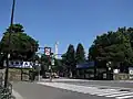神宮外苑千駄ヶ谷門（新宿区内）