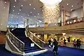 新館1階エントランスホール（2017年12月2日撮影）