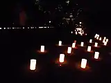 南参道を進む（2010年10月撮影）