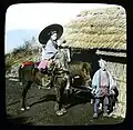 馬に乗る女性。1892年-1895年