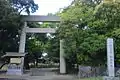 境内南側の鳥居