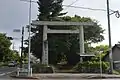 境内北側の鳥居