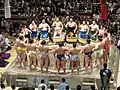 幕内土俵入り