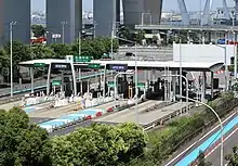 伊勢湾岸自動車道 名港中央IC