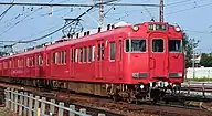 6000系5次車からは側面窓が開閉式となった
