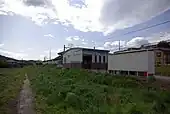 跨線橋建設前の藤川駅