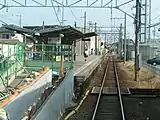 トランパス設置による工事（2005年8月）