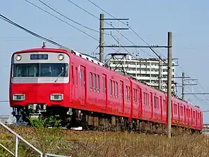 三河線を走行する6500系