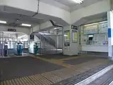 券売機と改札機