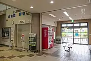 駅舎内観(2021年9月)