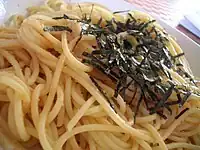 辛子明太子スパゲッティ