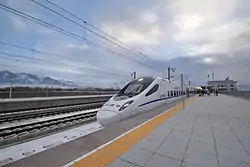門源駅のホーム