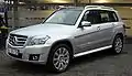 2008年 : X204新設されたGLKクラス。後継車はGLC。画像はGLK320