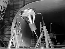 モックアップでの実験。1959年