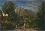 フランシスコ・ミレー（英語版）『メルクリウスとバットス』1662年から1679年の間 メトロポリタン美術館所蔵