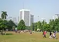 芝生広場