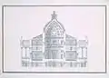 メレワース城 Vitruvius Britannicus vol 2, 1720