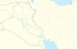 イラン・イラク地震の位置(メソポタミア内)
