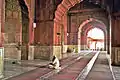 Prayer area inside the mosque