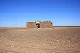 ゴーストタウンになったメスキートの廃校