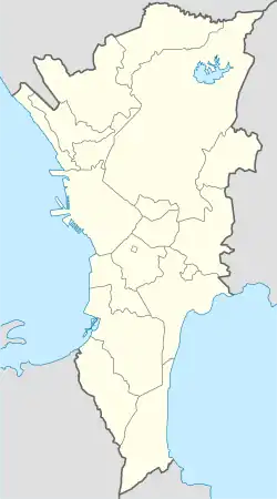 マラボンの位置(マニラ首都圏内)