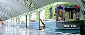 タシュケント地下鉄の車両
