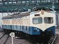 廃車回送クハ86301＋モハ80302＋モハ80349＋クハ86342（上）クモニ83103（下）