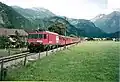 マイリンゲン付近を走行する列車