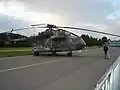 チェコ空軍のMi-171Sh