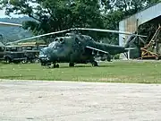 Mi-24V前期型コンゴ共和国空軍機