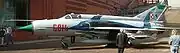 メカジキを描いたポーランド空軍のMiG-21MF
