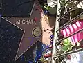 ハリウッド・ウォーク・オブ・フェームのマイケルの星