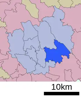 緑区 (さいたま市)位置図