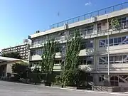 東京都板橋区区立高島第五小学校遠景