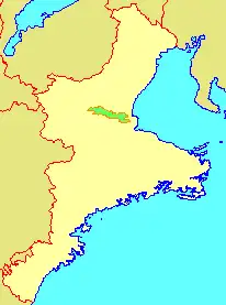 久居市の位置