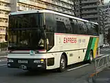 いが号（続行便用4列シート車）
