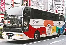 かつて使用していた高速鳥羽大宮線用車両