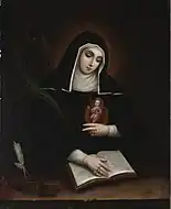 ヘルフタのゲルトルード(1763)ダラス美術館蔵