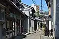 旧道と集落（西ン所）