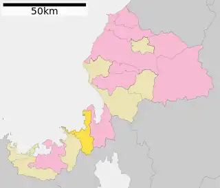 美浜町 (福井県)位置図