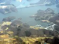 福島県のさくら湖と三春ダム