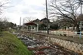 三河御船駅跡（2009年（平成21年）12月）